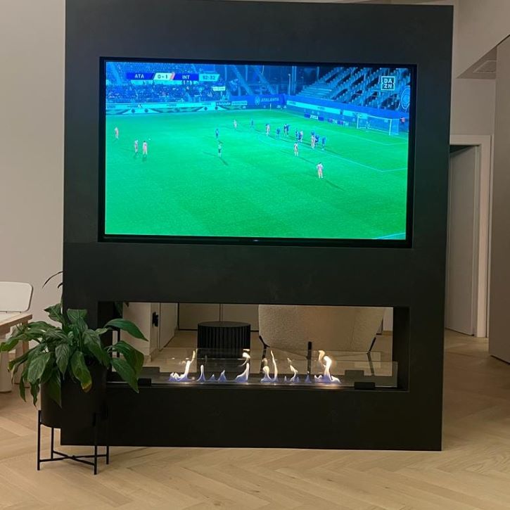  Mobile porta tv e biocamino